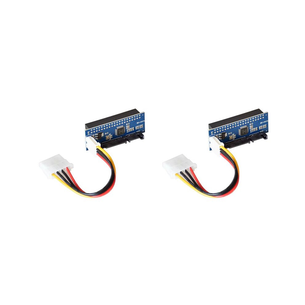 Photos - Laptop Bag 2X HDD 3.5 IDE to Adapter Hard Disk Converter PATA IDE 39/40Pin to 22Pin Hard Drive Connector with Data Cable