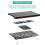 2X Adaptador SSD 2 em 1 Combina M.2 NGFF Key B e MSATA para Conversor de Adaptador  3 de 2,5 Polegadas, Caixa de SSD Externo 5