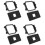 4X CPU Fan Base Black Plastic for  AM2 AM3 Socket 1