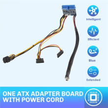 2X  12V 300W 24Pin ATX Motherboard Anschluss  ITX Netzteil  zu ATX  PSU Modul für PC Computer Gamer
