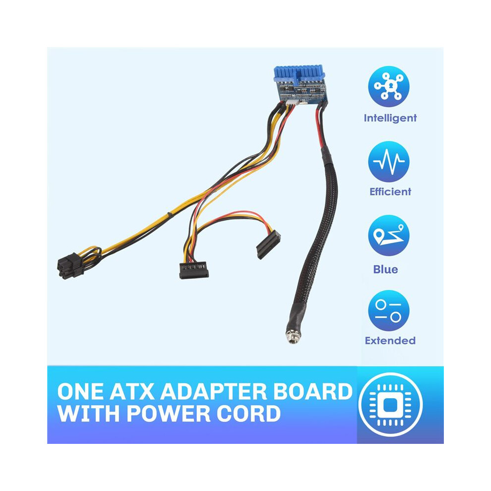 2X 12V 300W 24Pin Atx Motherboard Connector Itx Power Supply To Atx Psu Module For Pc Computer Gamer 4712663931527