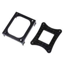 6X Zwarte Kunststof CPU-Ventilator Montagebeugelbasis voor Socket 478