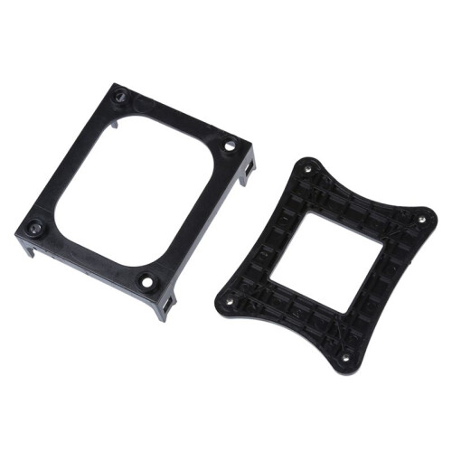 6X Zwarte Kunststof CPU-Ventilator Montagebeugelbasis voor Socket 478