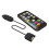 2X ARGB Controller 5V 3pin to  Power Supply RGB Controller 3PIN Hub for Computer CPU Case Fan LED Light Black 7