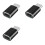 3X Type C Mouse Jiggler Undetectable Mouse Mover USB C Mouse Shaker Simulated Mouse Movement Black 1
