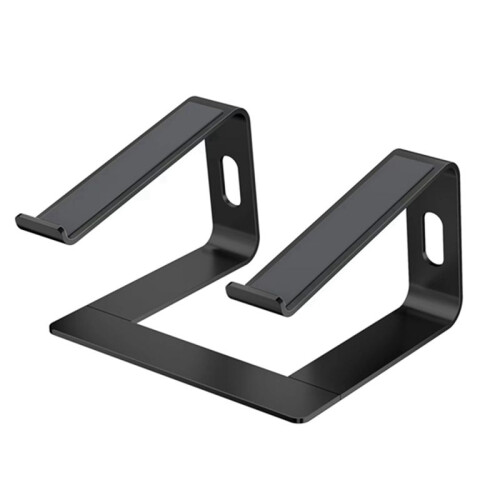 Support en Aluminium pour Ordinateur Portable, Support de Bureau Noir