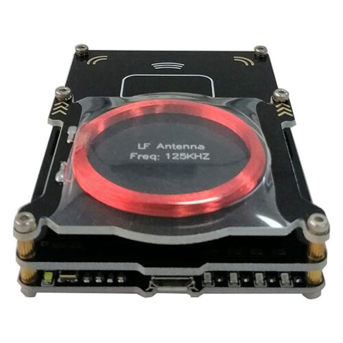 2X Upgraded 512k Proxmark3 Easy V3.0 RDV4 Memory ID M1 IC Built-in RFID Card Reader Integrated Antenna Decryptor Decoder 2