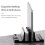 Universal Laptop Vertical Stand Adjustable Stand Notebook Tablet Vertical Storage Rack for Pc Laptop Computer Tablet 3