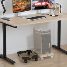 Support de Tour, Support de Processeur Mobile RéGlable, Support de Processeur Support de Tour de PC avec Roulettes Roulantes, Support de Montage au