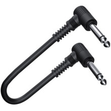 Guitar Patch Cable Guitar Effect Pedal Cables,Black 6 Pack 15cm