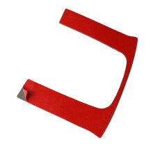 ABS Red Carbon Fiber Gear Shift Cover Trim Panel Decor Sticker for 10Th Gen 2016 2017 2018 2019