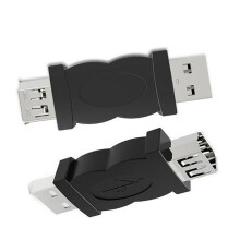 Connettore USB A 1394 6P Convertitore USB Maschio A 1394 da USB A Firewire Multifunzione Portatile Conveniente 6 Pin