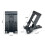 4X Desktop Tablet Computer Stand Multi-Stage Foldable Portable Desktop Student Learning Machine Stand for  (Black) 5
