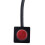 Computer Desktop  PC Motherboard External Start Power /Off Button Extension Cable for DIY Button Black & Red 4