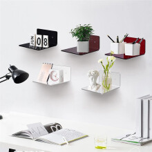Set of 4 Floating Speaker Organizer Baby Monitor Display Stand Books Floating Wall Bracket