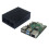 For Raspberry Pi 4 Model B Case CNC Aluminum Case Ultra-Thin Metal Shell for Raspberry Pi 4 Model B Case(Black) 8