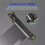 PCIE 4.0 16X Extension Cable, 64GBS High Speed GPU Riser Cable for GPU Extension Card, Length 25cm(90 Degree ) 4