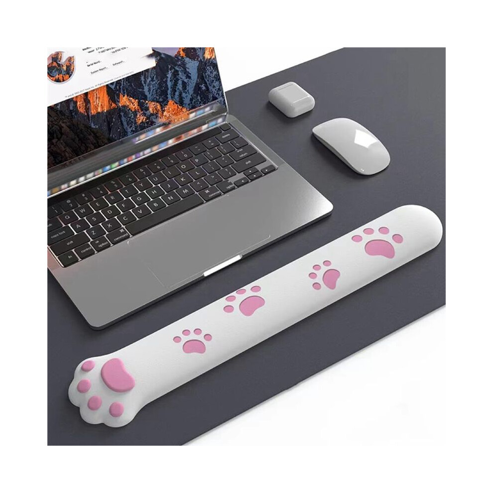 Cat Wrist Rest, 2 Pcs Wrist Support For Relieving Typing Pain, Wrist Support For Computer Keyboard Games 6032544068387