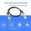 10G SFP+ DAC Cable, Direct Attach Copper Passive Cable, 1Meter Works for ,MikroTik,,Zyxel 2