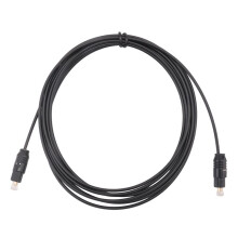 3 Meters Digital Fiber Optical Optic Audio Cable SPDIF OD2.2 TOSLINK-TOSLINK Gold Plated Lead Cord Connect to DVD CD