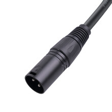 1Pcs XLR Microphone Extension Cable Adapter , 90 Degree XLR Female to Straight XLR Male 3-Pin Mic Cable 1M