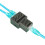 Ethernet Splitter 100Mbps RJ45 Network Extension Connector 1 to 2 Ethernet Adapter Internet Network Cable Extender 7