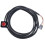 Computer Desktop  PC Motherboard External Start Power /Off Button Extension Cable for DIY Button Black & Red 2