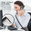 9.3" Black RJ9 Telephone Phone Modem Coil  Cord Cable 4