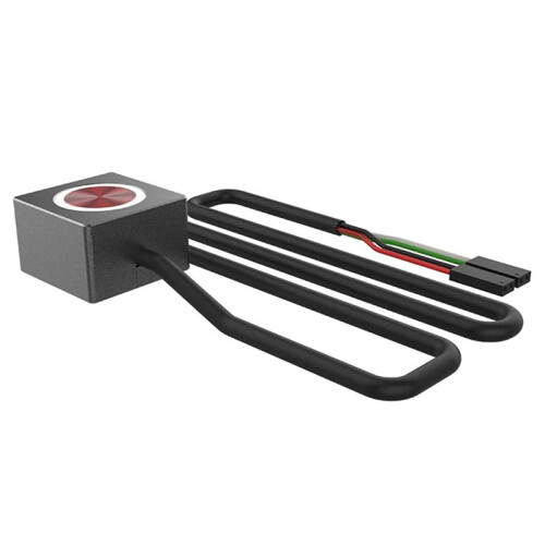 Computer Desktop  PC Motherboard External Start Power /Off Button Extension Cable for DIY Button Silver 2