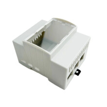For Raspberry Pi 5 Case DIN Rail Shell ABS Large Inner Space Clear Top Windows Electric Box for RPi 5 Pi 5