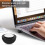 2 St Laptop Notebook Svart Antisladd Cool  Cooler Stand Pad 4