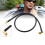 50CM Antenna Connection Cable SMA Female to SMA Antenna Connection Cable Multi-Function Antenna 8