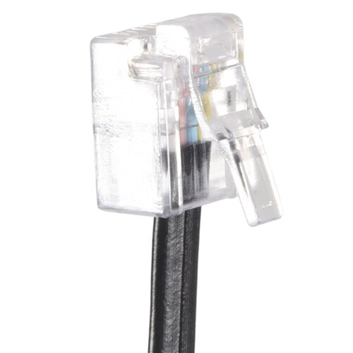 RJ11 6P4C Telefonkabelkabel ADSL Modem 5 Meter