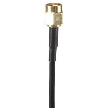 5M Black RP-SMA Male to Female Wifi Antenna Connector Extension Cable