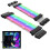 Câble D'Extension D'Alimentation ARGB Cordon 24 Broches Câble D'Extension RVB pour Carte Mère pour Ordinateur 4