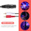 1,5 m / 5 ft Stereo Audio Splitter Patch Y Kabel 1 XLR Buchse auf 2 RCA Stecker 5