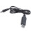USB  5V para  12V 2.1Mm X 5.5Mm Conversor de MóDulo  Barril Conector Macho Conector Plugue, Cabo USB para  -1M (5V para  12V) 2