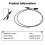 1m 3ft Toslink to  Plug 3.5mm Digital Optical SPDIF Audio Cable Gold Plated 6