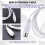 5 pines MIDI DIN PLUG Cable de extension macho a macho  / 9.8 pies 4