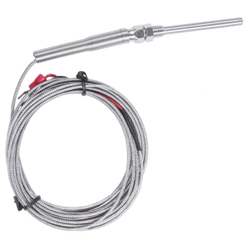 K Type 50x5mm 800C Probe Thermocouple Temperature Sensor Cable 9.8ft 3 Meters 1