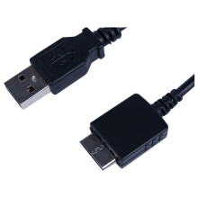 USB Data Charging Cable Cord Walkman E052 A844 A845 MP3 MP4 Player Black