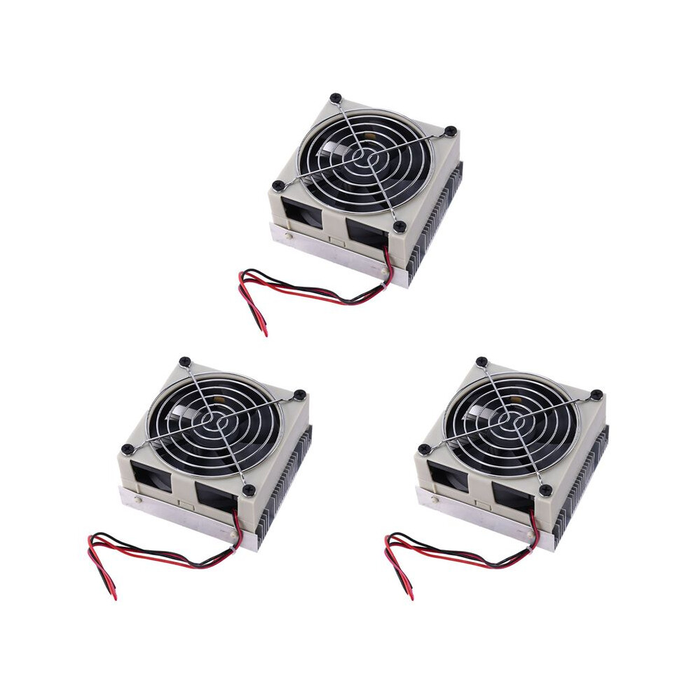 3X Diy Thermoelectric Cooler Cooling System Semiconductor Refrigeration System Kit Heatsink Peltier Cooler For 10L Water 6034189222391