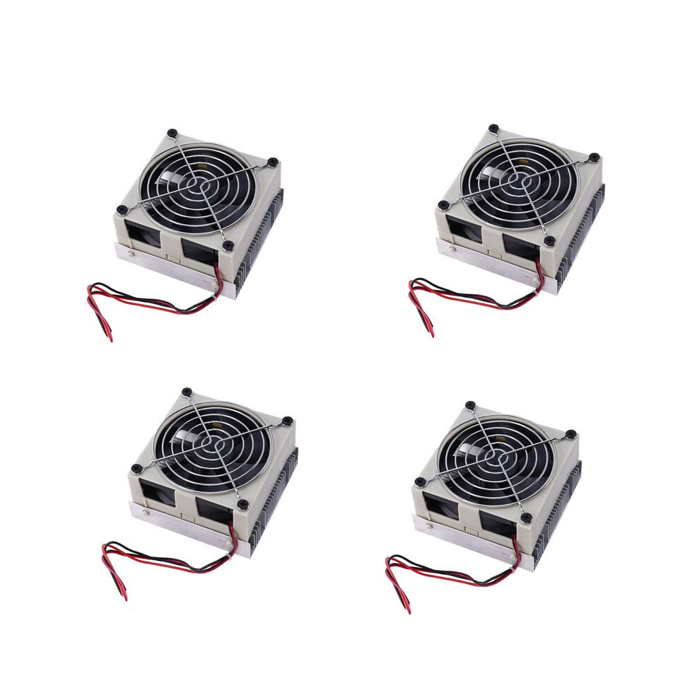 4X Diy Thermoelectric Cooler Cooling System Semiconductor Refrigeration System Kit Heatsink Peltier Cooler For 10L Water 6033602772833