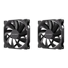 2X TEUCER AF14025 Ventola di Raffreddamento per PC 4PIN PWM 140 mm Ventola per Sistema di Raffreddamento per Case Computer Dispositivo Raffreddamento
