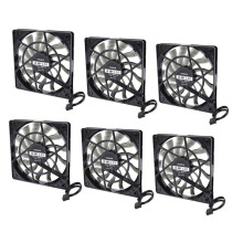 6X Thin 12mm Thickness 120X120X12mm 12V Desktop Computer Host Quiet Fan with Speed 12CM Chassis Cooling Fan