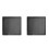 2X Computer Case Magnetic Dust Filter Mesh PC Case Cooling Fan Computer Guard Cover Horn Net 12 X 12cm 1