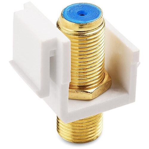 5-Pack RG6  Jack Insert, Coaxiale  Jack Insert Geslachtswisselaar 1