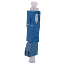 Optisch Apparatuurhulpmiddel LC Vrouwelijk Naar SC Mannelijk Hybride Flens Singlemode 9/125 SM Optische Vezeladapterconnector