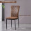 (Brown(Suede), 4 pcs) 4/6 Dining Chairs High Back Velvet/PU Office 4