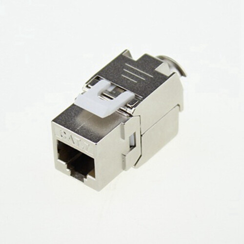 5Pcs Network RJ45 Cat7  Jack Module 360 Degree Full Shielded RJ45 Socket to LSA Tool-Free Termination 2